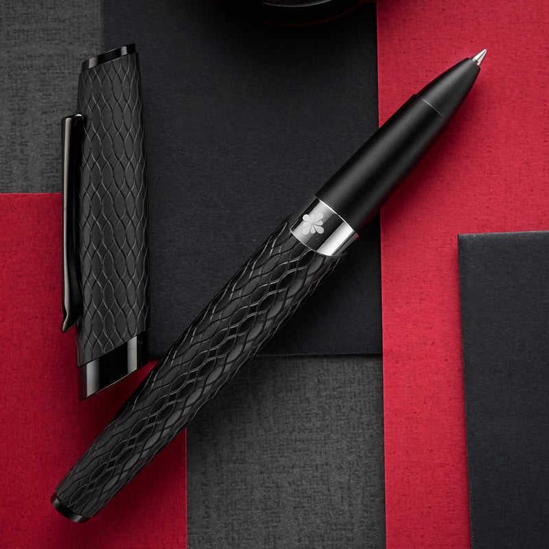 Diplomat Cobra Rollerball Pen - Matte Black