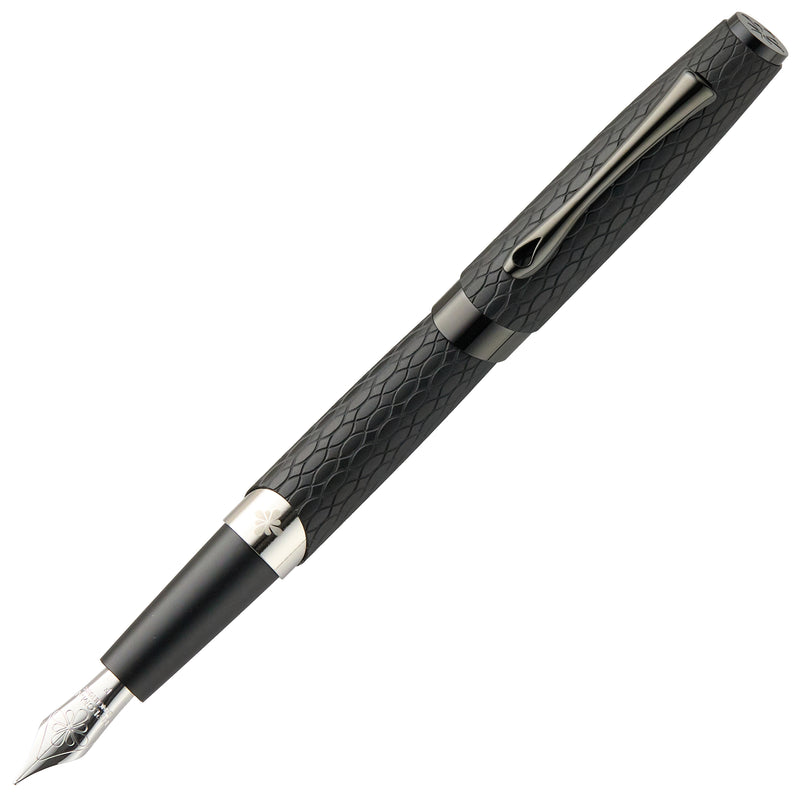 Diplomat Cobra Fountain Pen - Matte Black