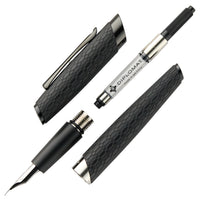 Diplomat Cobra Fountain Pen - Matte Black