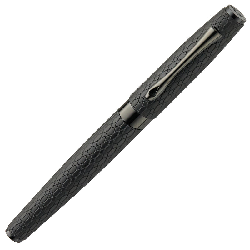 Diplomat Cobra Rollerball Pen - Matte Black