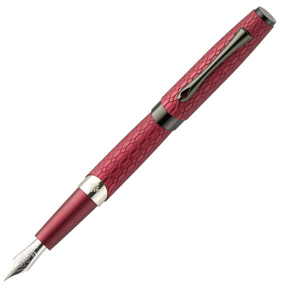 Diplomat Cobra Fountain Pen - Burgundy