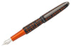 Diplomat Elox Fountain Pen - Matrix Orange/Black