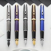 Diplomat Excellence A2 Fountain Pen - Marrakesh Brown/Gold