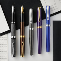 Diplomat Excellence A2 Fountain Pen - Marrakesh Brown/Gold