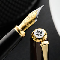 Diplomat Excellence A2 Fountain Pen - Marrakesh Brown/Gold