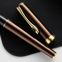 Diplomat Excellence A2 Fountain Pen - Marrakesh Brown/Gold