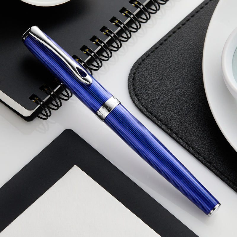 Diplomat Excellence A2 Fountain Pen - Skyline Blue