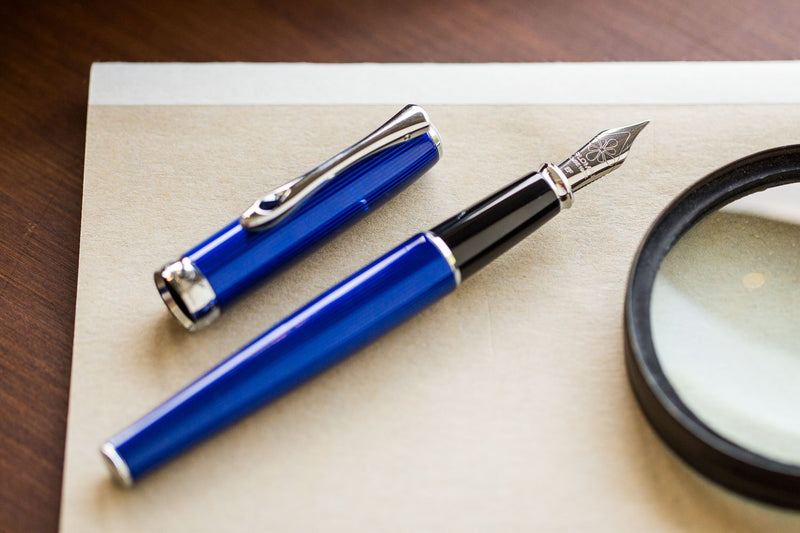 Diplomat Excellence A2 Fountain Pen - Skyline Blue