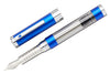 Diplomat Nexus Demo Fountain Pen - Blue/Silver
