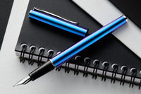 Diplomat Traveller Fountain Pen - Funky Blue