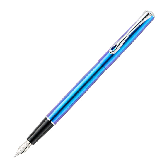 Diplomat Traveller Fountain Pen - Funky Blue