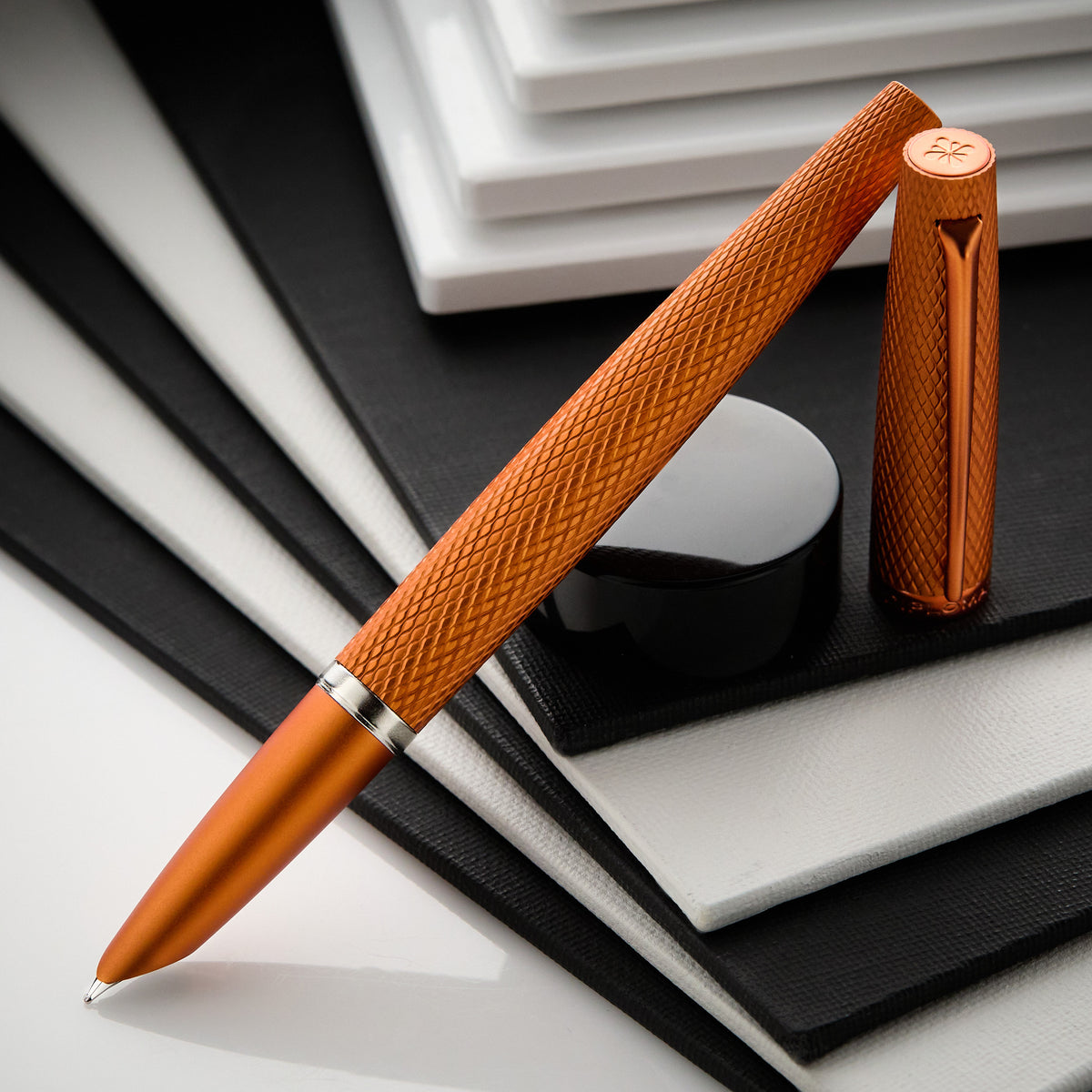 Diplomat Viper Fountain Pen - Orange