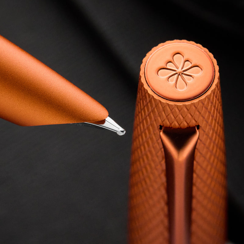 Diplomat Viper Fountain Pen - Orange