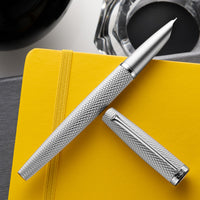 Diplomat Viper Fountain Pen - Silver