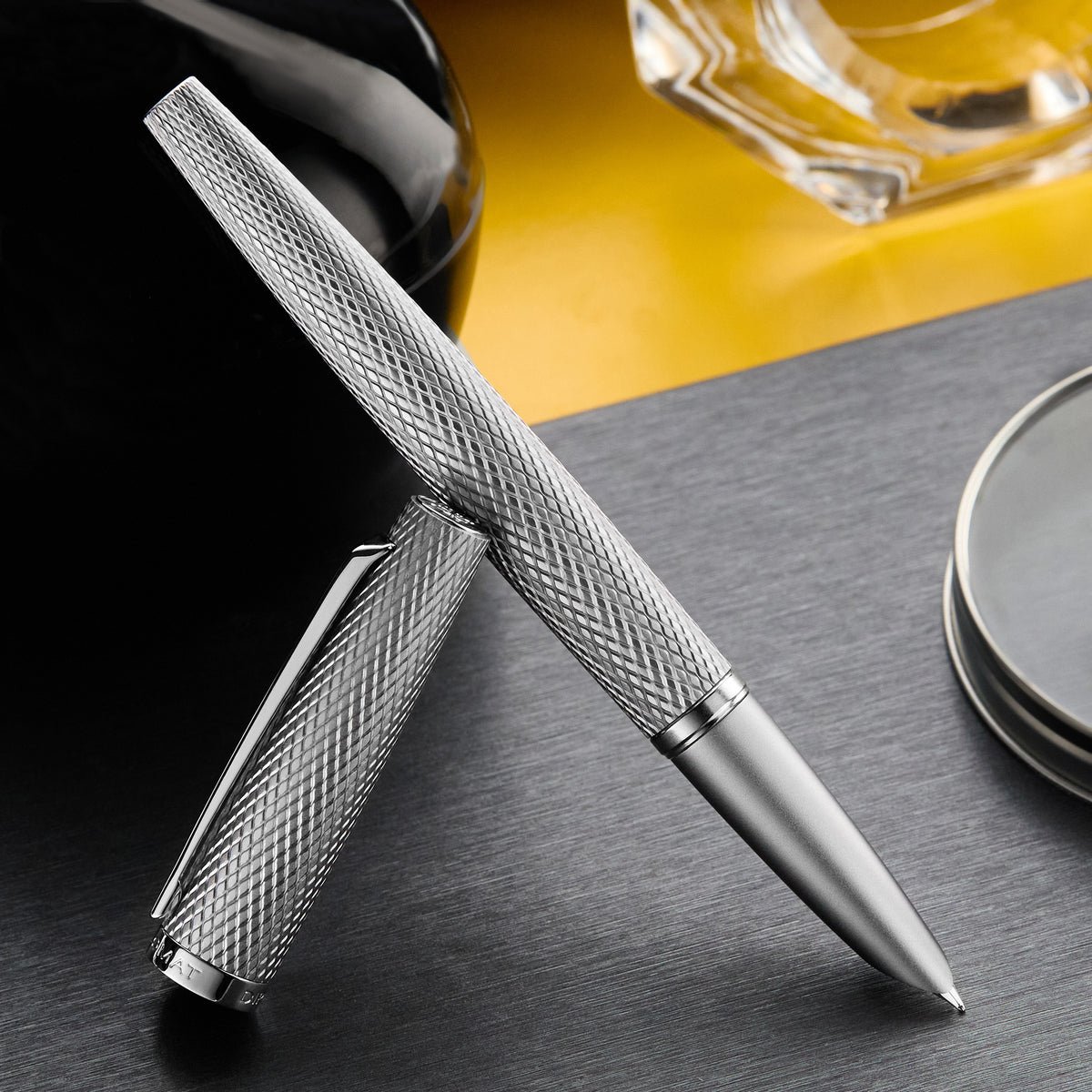Diplomat Viper Fountain Pen - Silver
