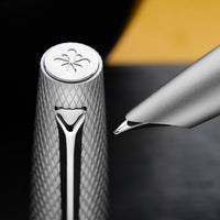 Diplomat Viper Fountain Pen - Silver