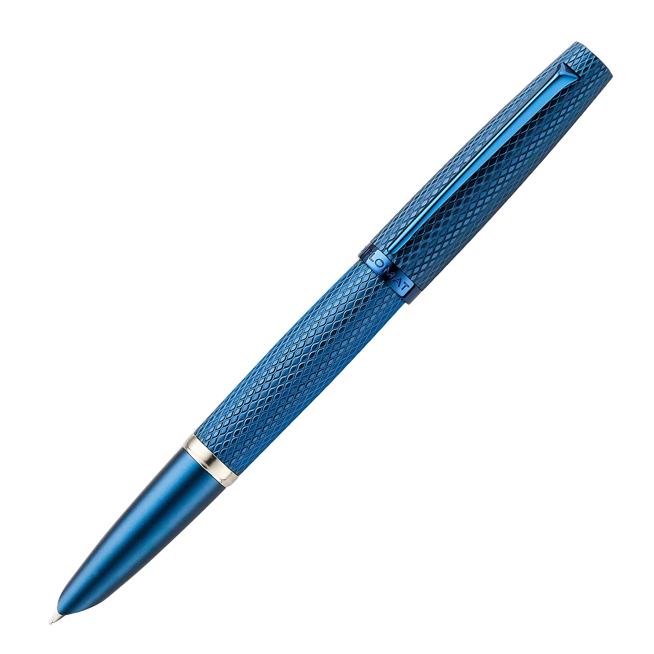 Diplomat Viper Fountain Pen - Blue - The Goulet Pen Company