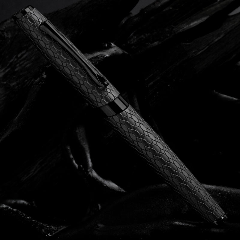 Diplomat Cobra Fountain Pen - Matte Black