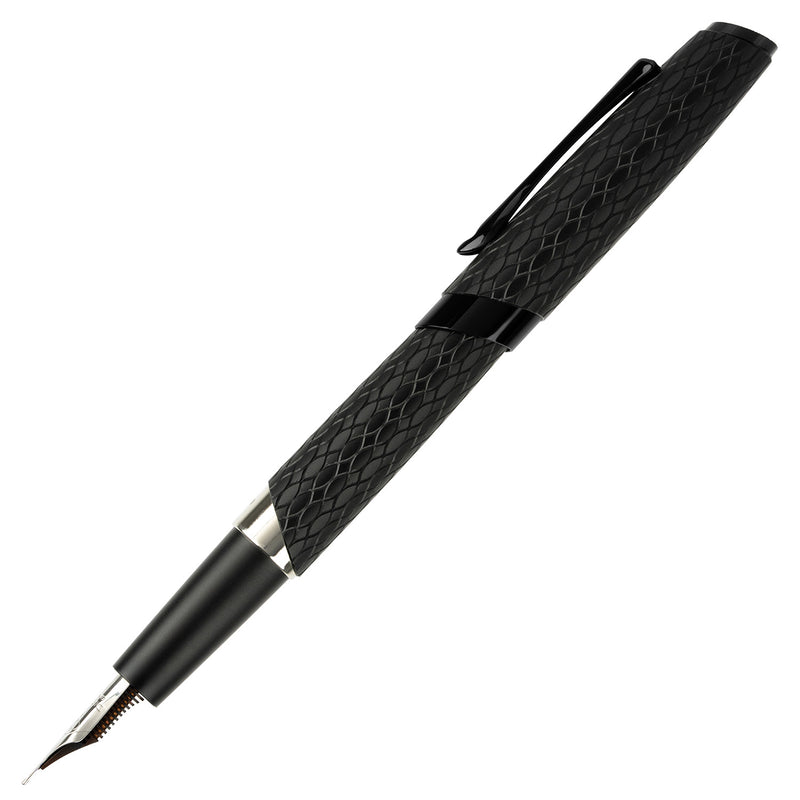 Diplomat Cobra Fountain Pen - Matte Black
