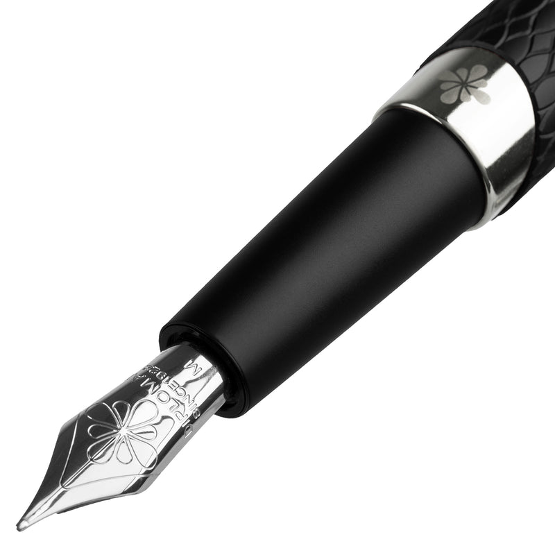 Diplomat Cobra Fountain Pen - Matte Black