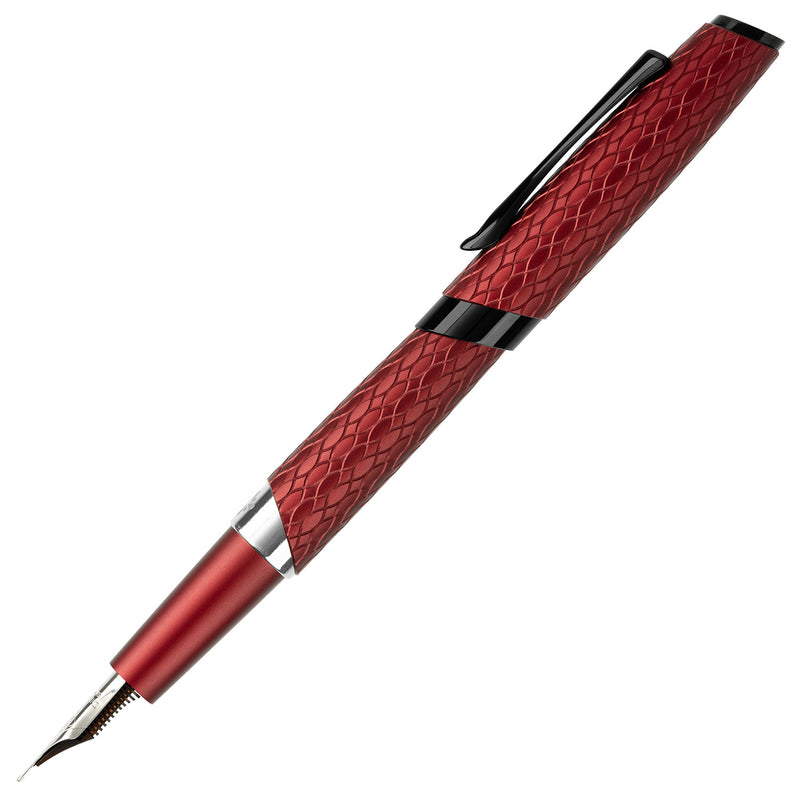 Diplomat Cobra Fountain Pen - Burgundy