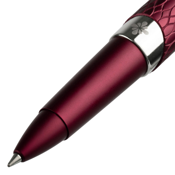 Diplomat Cobra Rollerball Pen - Burgundy Red
