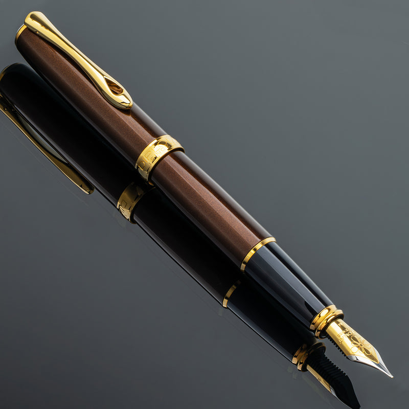 Diplomat Excellence A2 Fountain Pen - Marrakesh/Gold