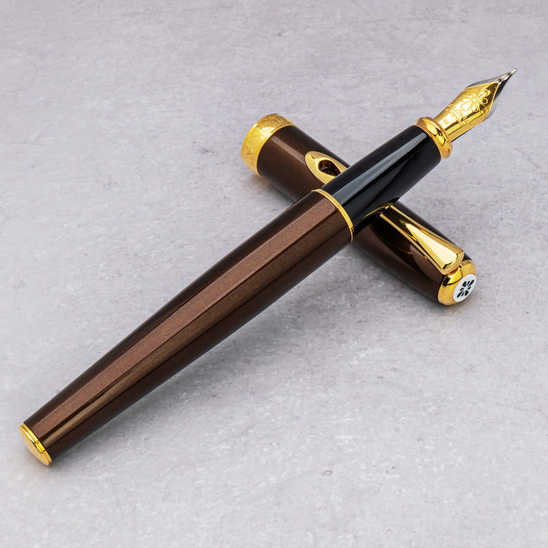 Diplomat Excellence A2 Fountain Pen - Marrakesh/Gold