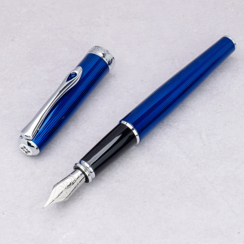 Diplomat Excellence A2 Fountain Pen - Skyline Blue