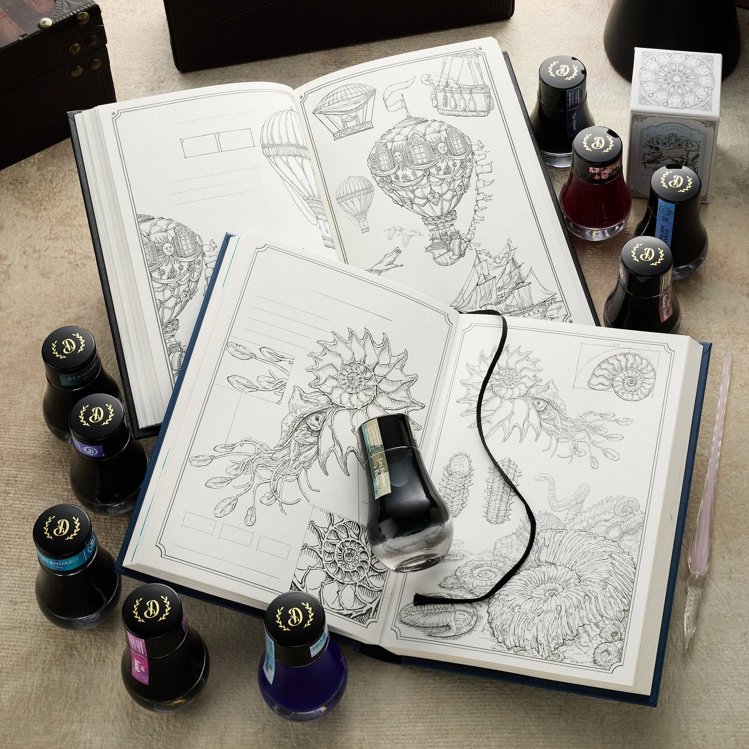 First Ink Book Dominant Industry Ink Archiving Book - A Log of Atlantis - The Goulet ...