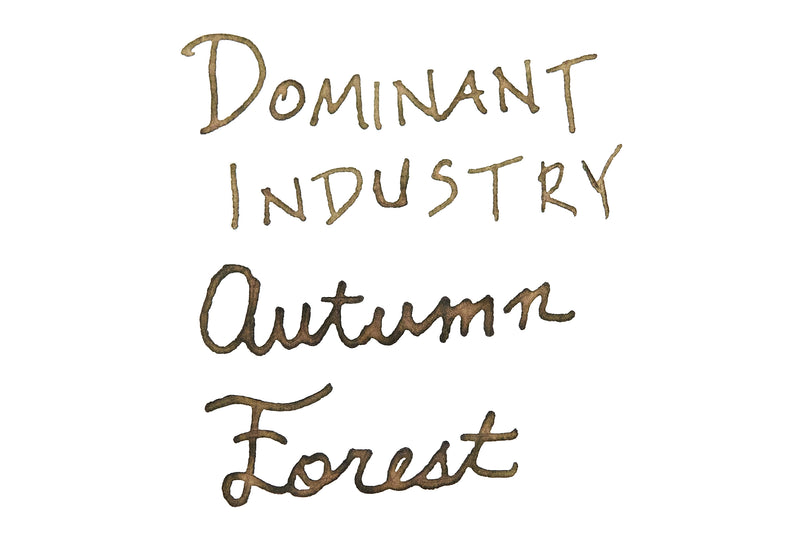 Dominant Industry Autumn Forest (Pearl) - Ink Sample
