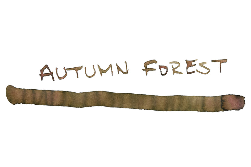 Dominant Industry Autumn Forest (Pearl) - Ink Sample