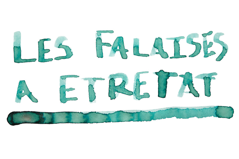Dominant Industry Les Falaises a Étretat (Pearl) - Ink Sample