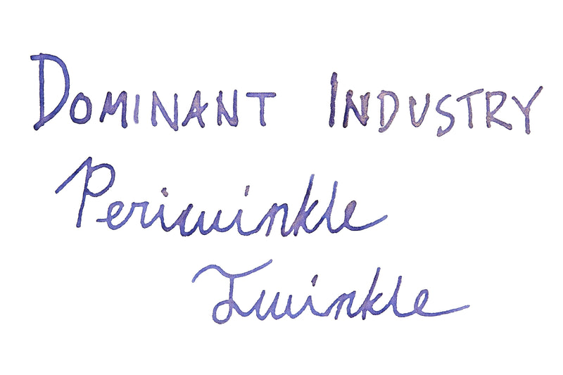 Dominant Industry Periwinkle Twinkle (Pearl) - Ink Sample