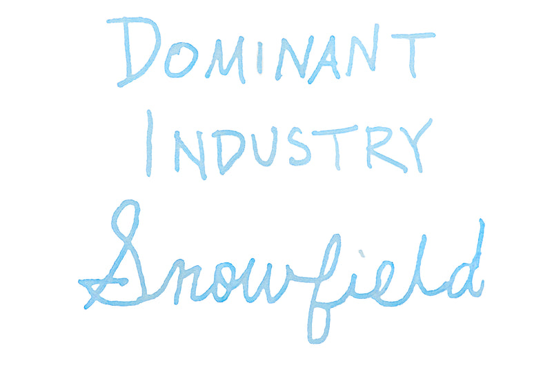 Dominant Industry Snowfield (Pearl) - Ink Sample