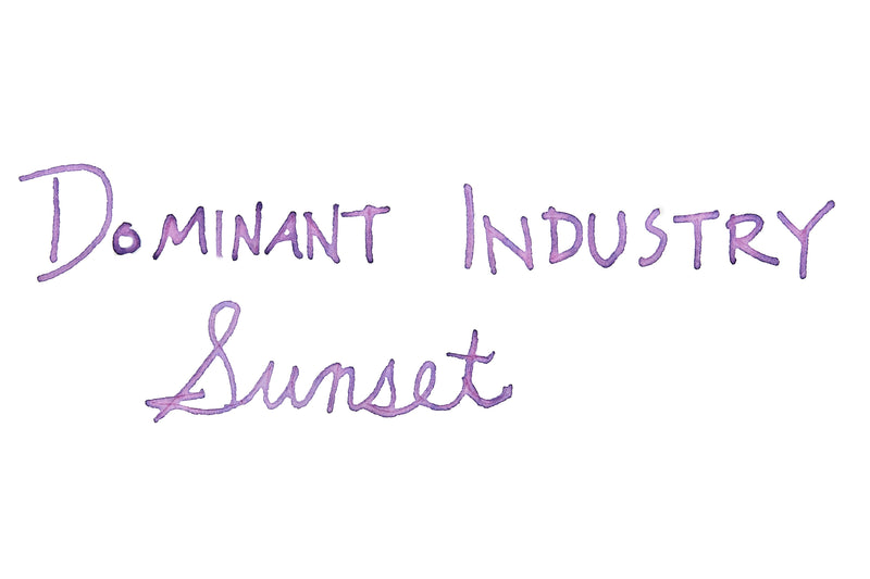 Dominant Industry Sunset (Pearl) - Ink Sample
