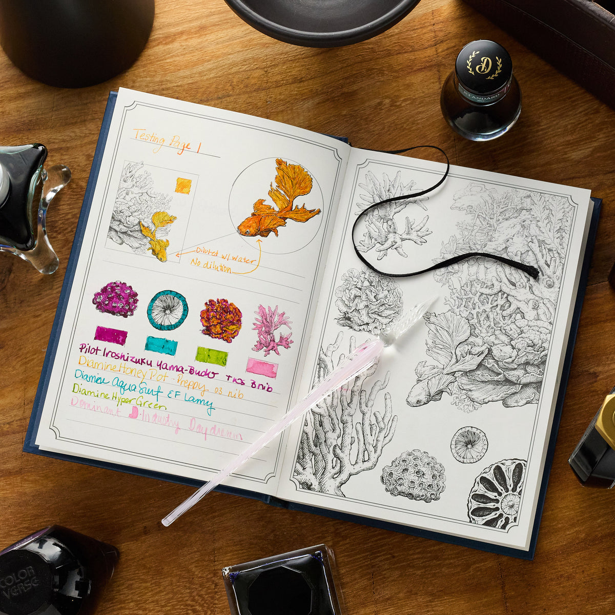 Dominant Industry Ink Archiving Book - A Log of Atlantis