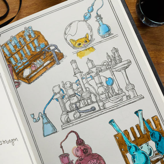 Dominant Industry Ink Archiving Book - A Log of Elixir