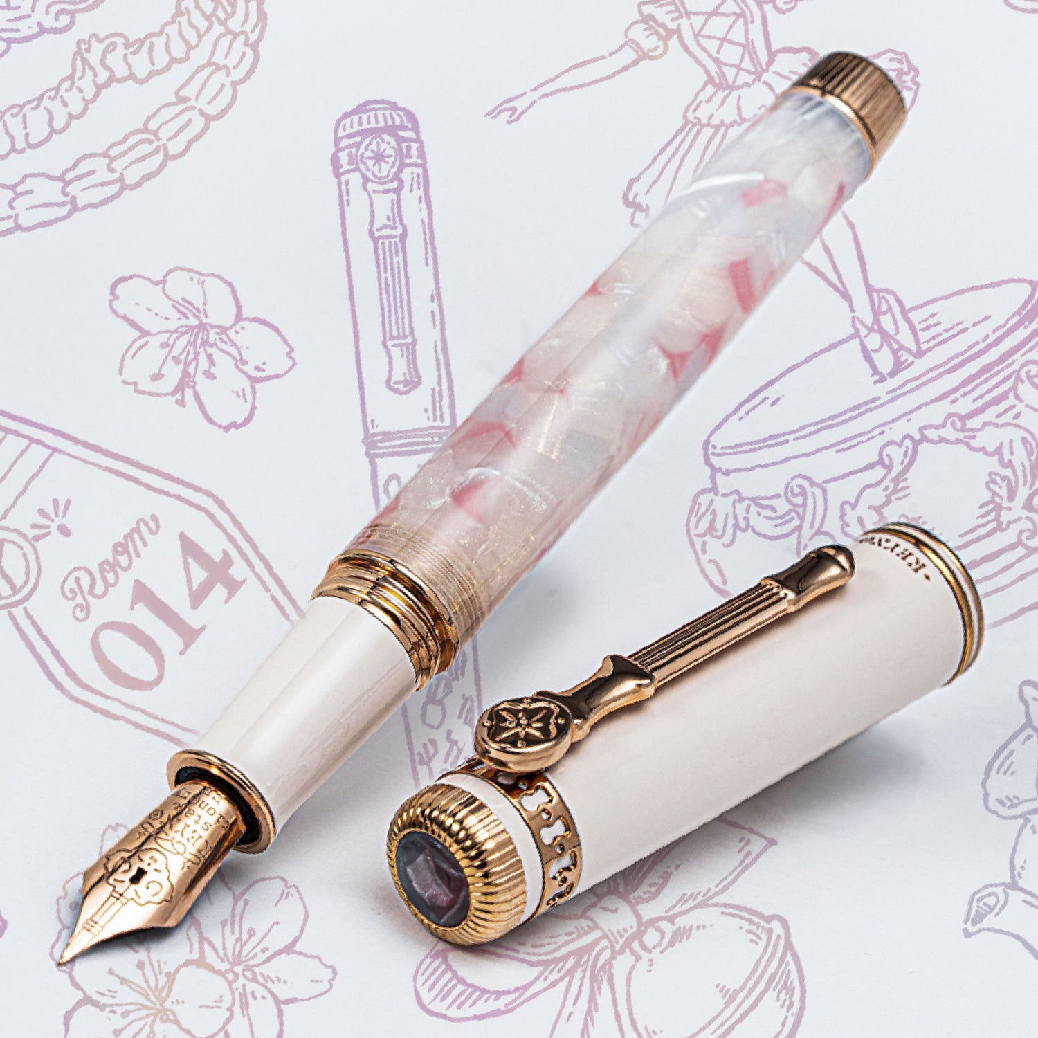 Dominant Industry Keyno Fountain Pen - No.014 Cherishment - The