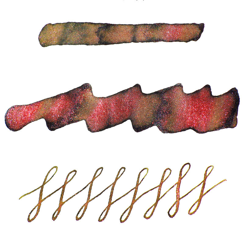 Dominant Industry Autumn Forest (Pearl) - Ink Sample