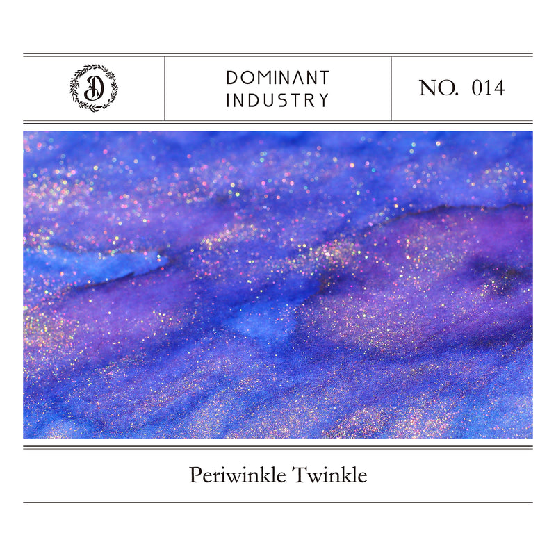 Dominant Industry Periwinkle Twinkle (Pearl) - Ink Sample
