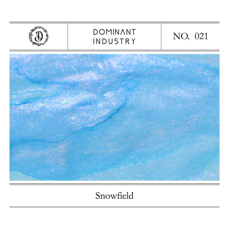 Dominant Industry Snowfield (Pearl) - Ink Sample