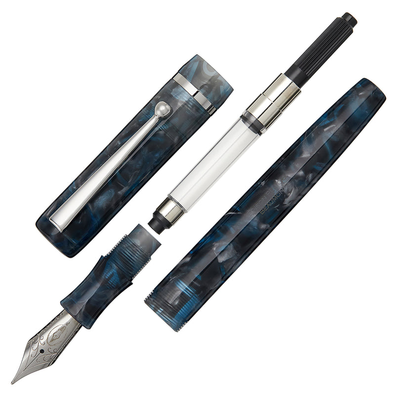 (Bottom Shelf) Edison Beaumont Fountain Pen - Moonbreaker