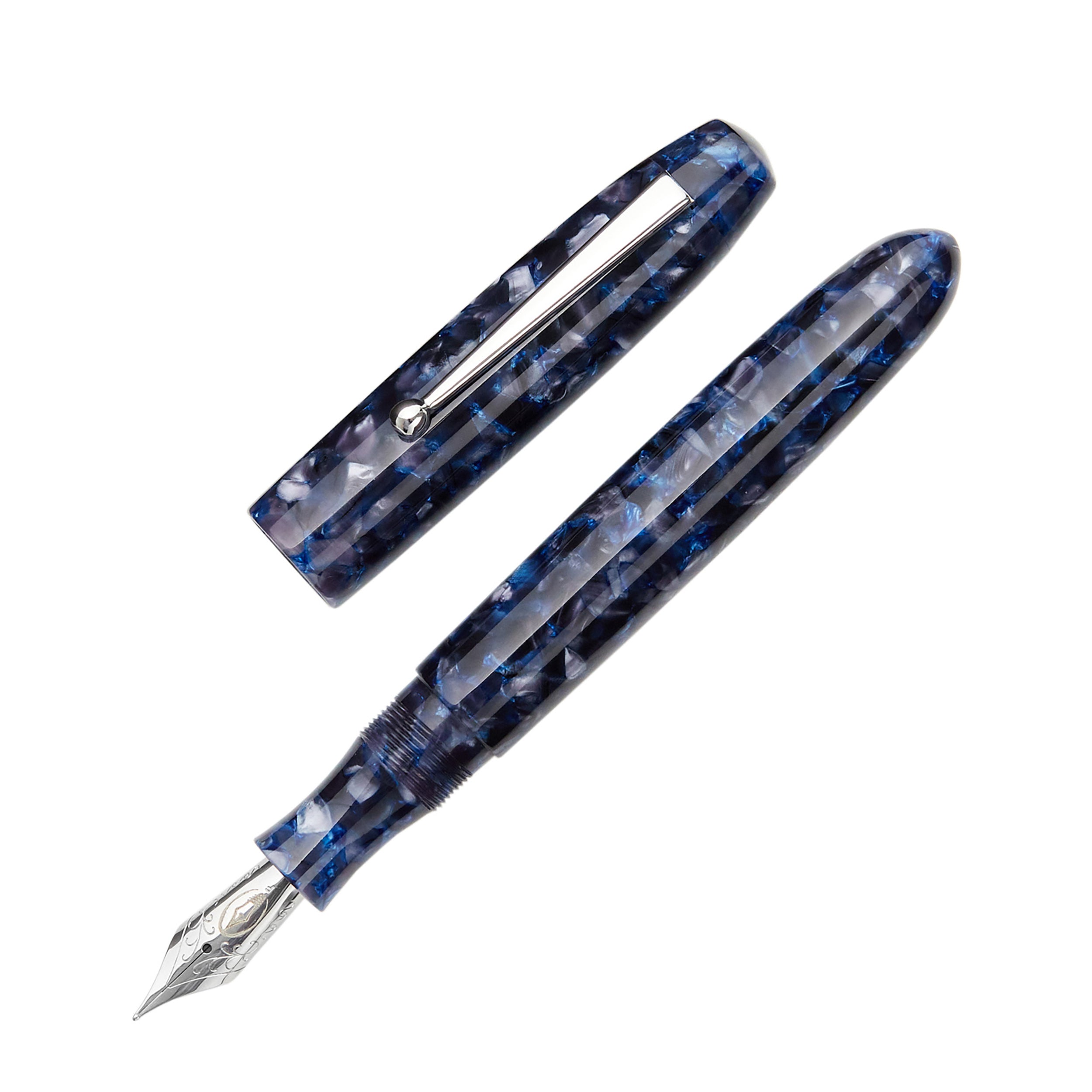 Edison Collier Fountain Pen - Nighthawk - The Goulet Pen Company