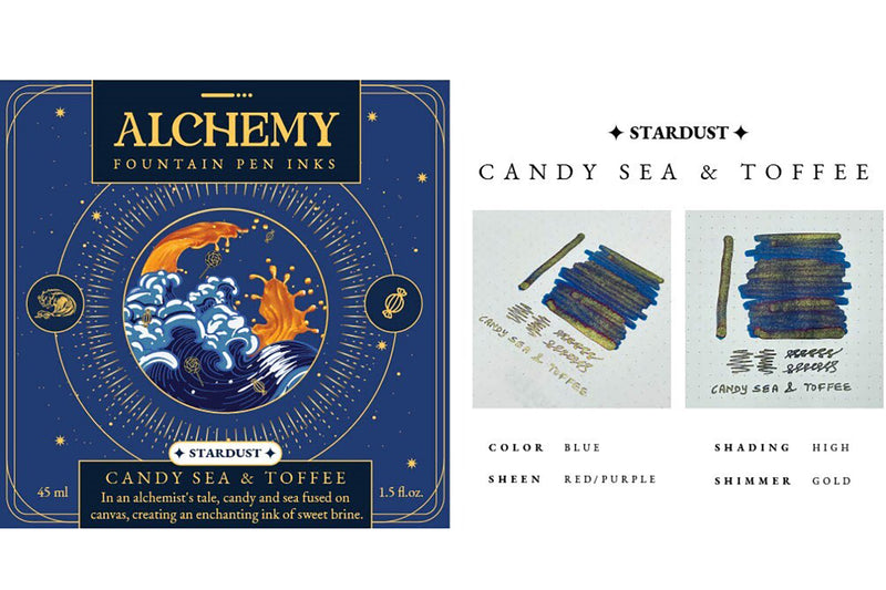 Endless Alchemy Stardust Candy Sea & Toffee - 45ml Bottled Ink