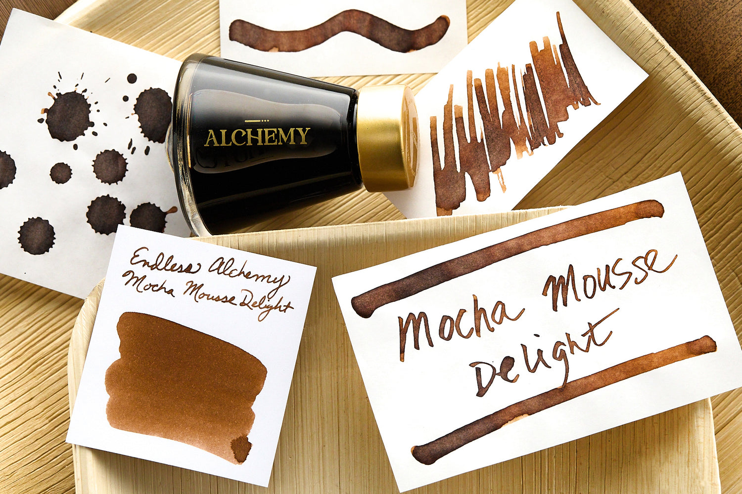 Alchemy Ink Endless Alchemy Mocha Mousse Delight - 45ml Bottled Ink - The Goulet ...