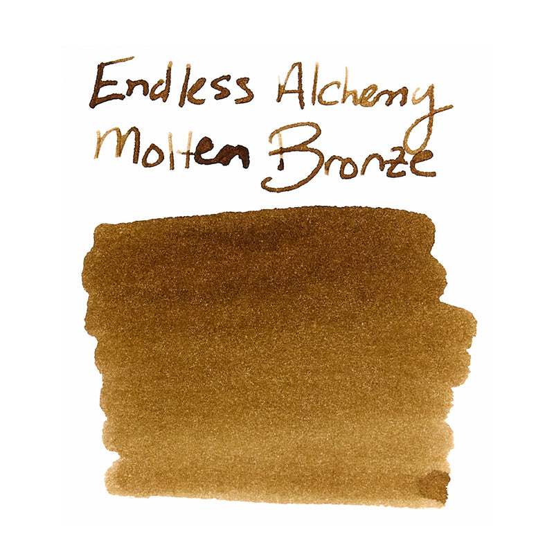 Endless Alchemy Molten Bronze - Ink Sample