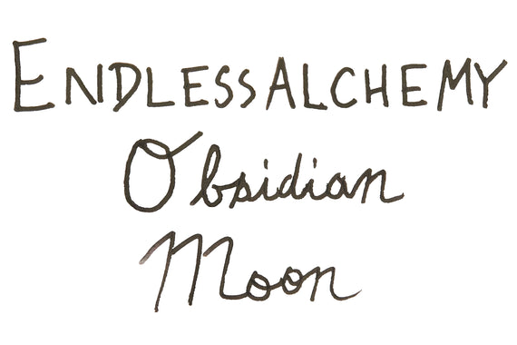 Endless Alchemy Obsidian Moon - Ink Sample