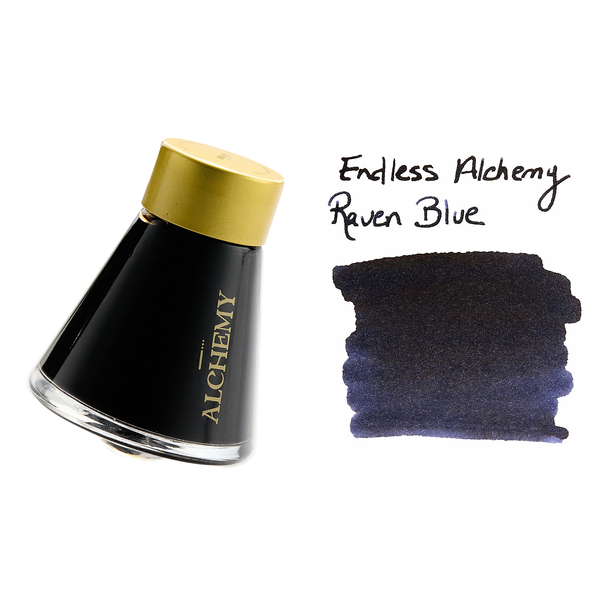 Endless Alchemy Raven Blue - 45ml Bottled Ink - The Goulet Pen Company