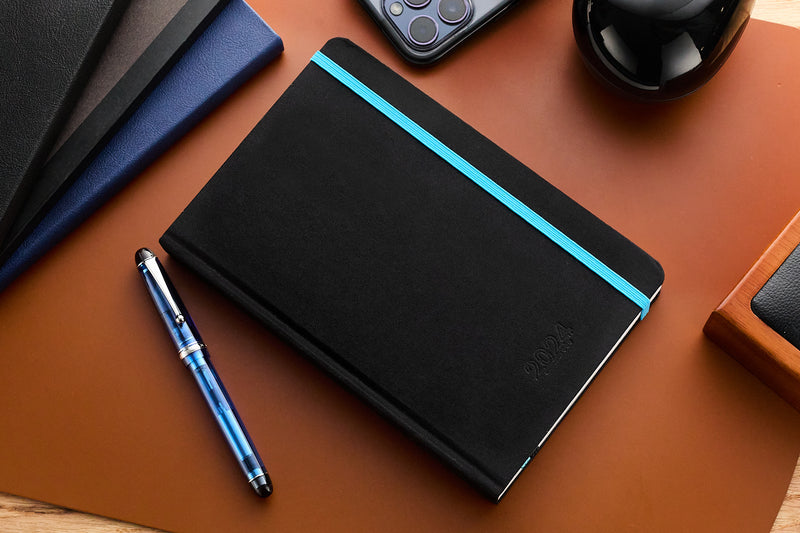 Endless 2024 Daily Planner - Black